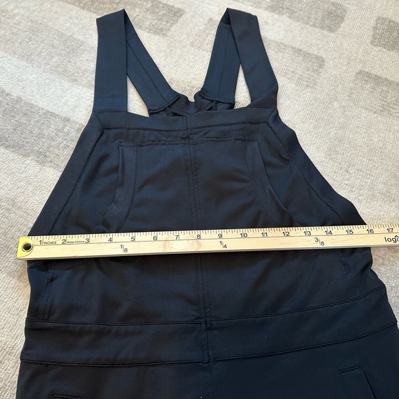 Norma Kamali Sweats Overall Jumpsuit Romper Black (Size S) - Picture 9 of 12